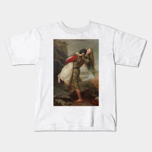 The Crown of Love by John Everett Millais Kids T-Shirt